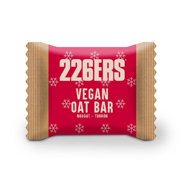 VEGAN OAT BAR 226ers - wegańskie ciastko owsiane z miodem i migdałami, o smaku Turron