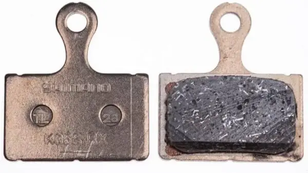 PASTILLAS DE FRENO DE DISCO SHIMANO DE RESINA, K05S-RX, 1 PAR