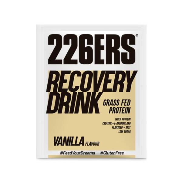 RECOVERY DRINK 226ers - protein and carbohydrate shake, one-portion sachet, powder