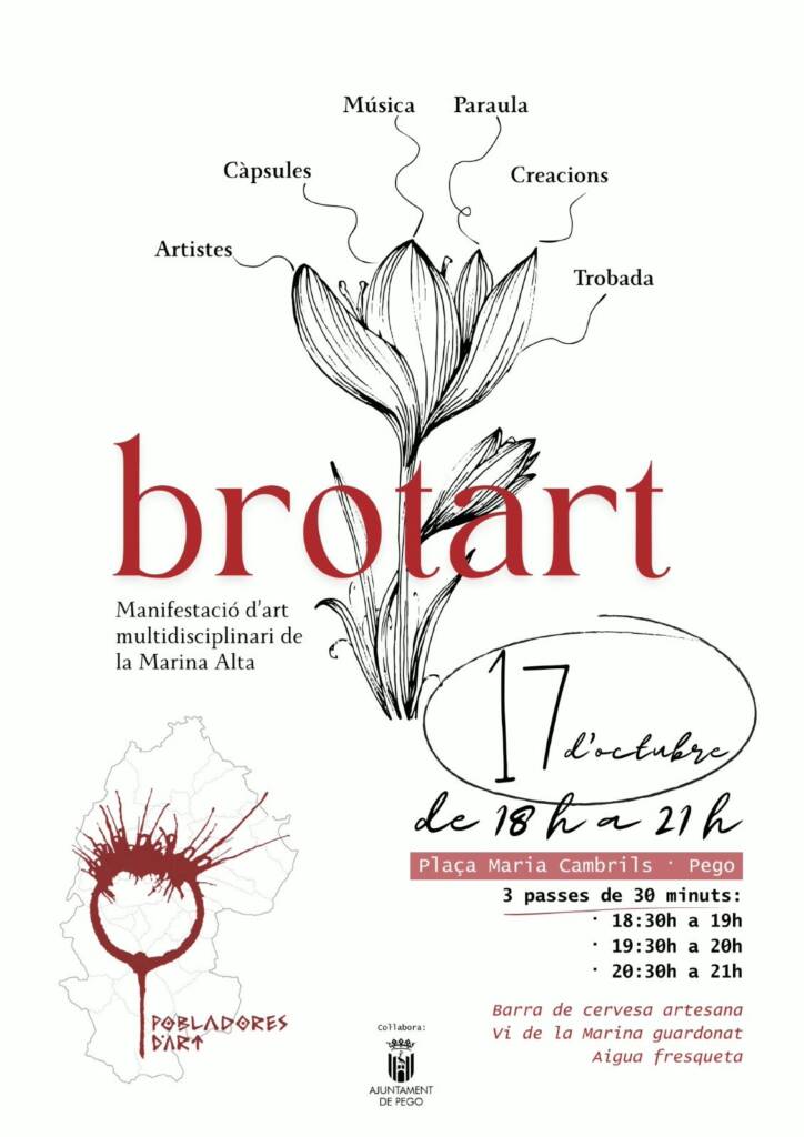 Plakat: Brotart: sztuka i muzyka na placu