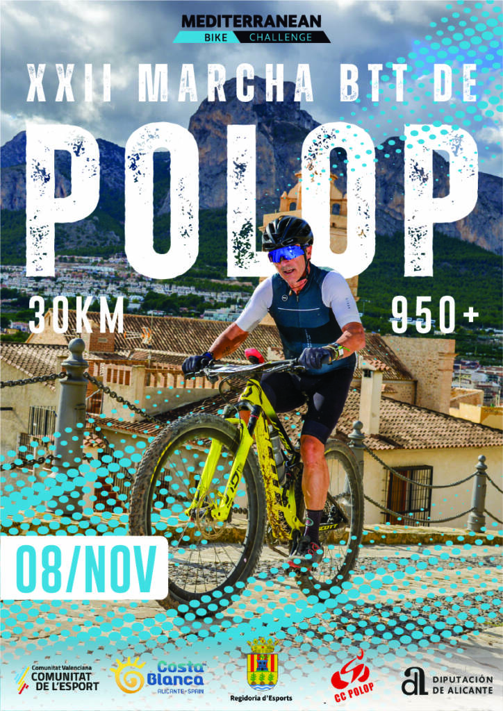 Plakat: XXII Marcha BTT Polop 2026